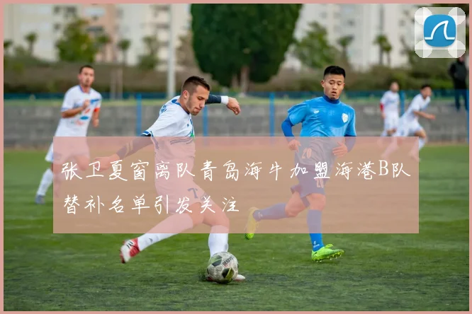 张卫夏窗离队青岛海牛加盟海港B队替补名单引发关注